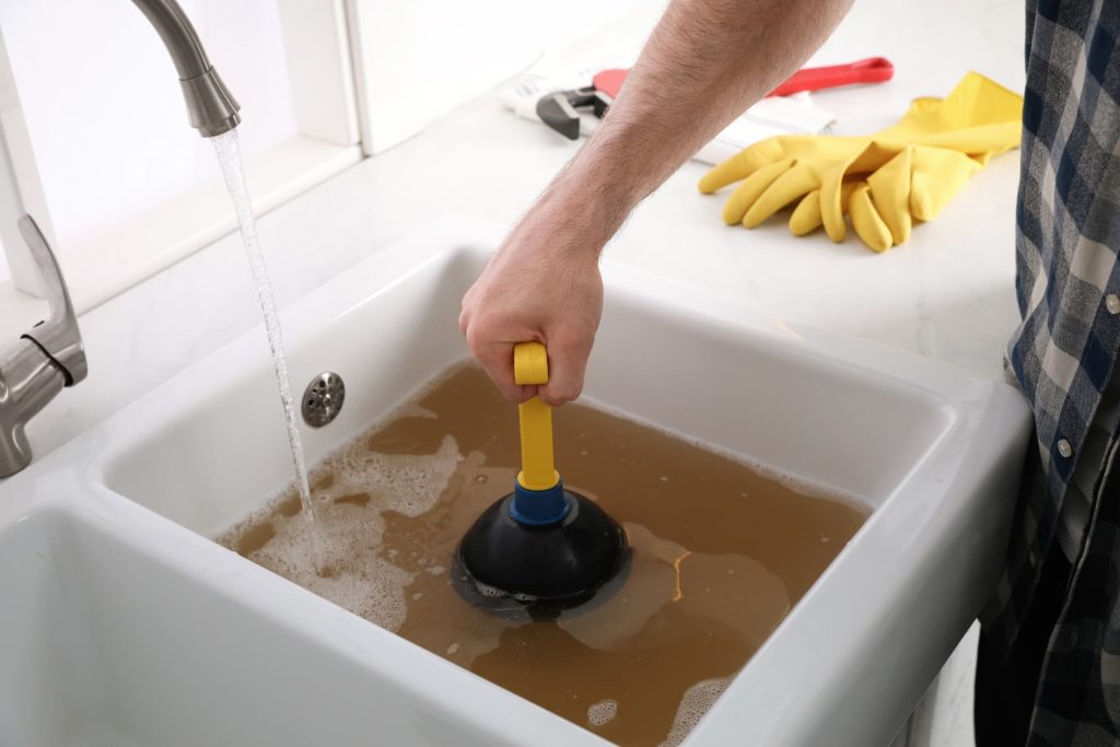 Kitchen Sink Clogged