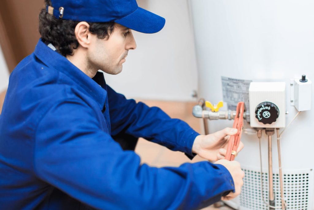 hot water Installation