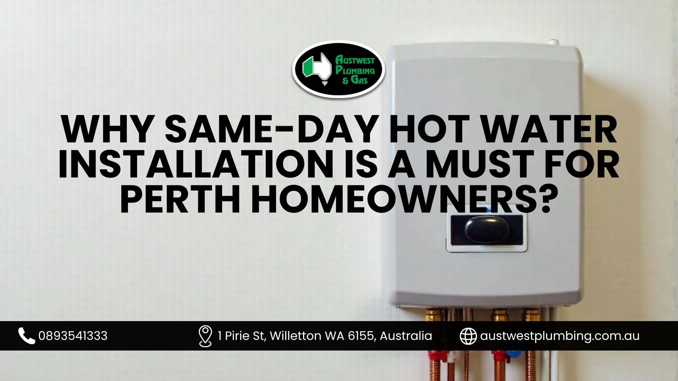 hot water installation in Perth